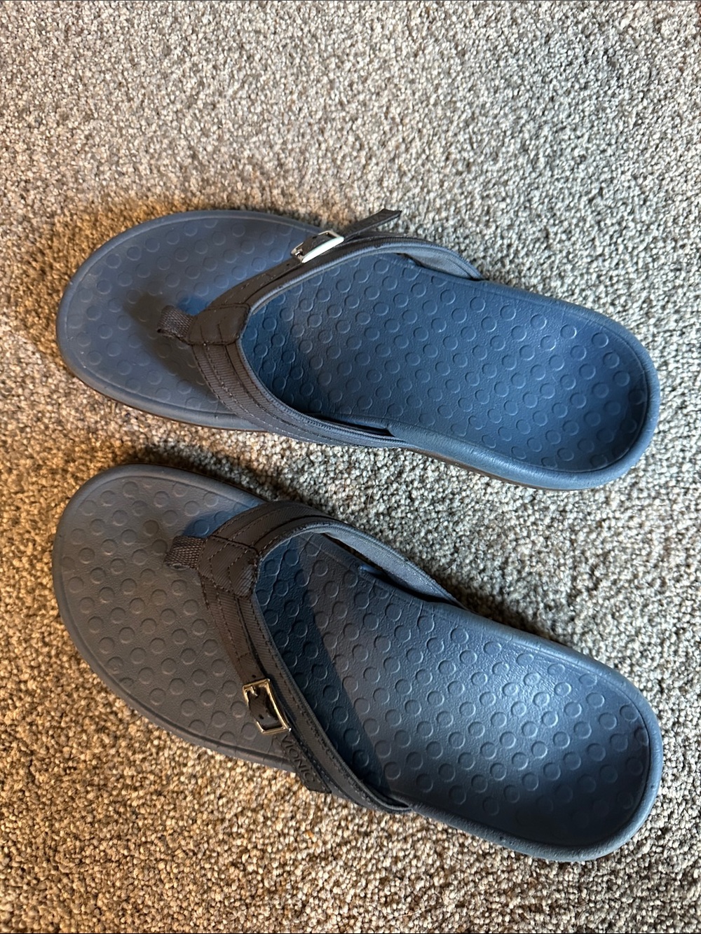 Vionic Navy Blue Women's Comfort Thong Sandals